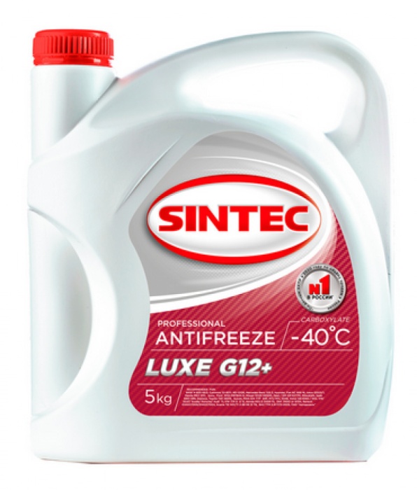 Антифриз SINTEC ANTIFREEZE LUXE G12 +(-40) (красный)