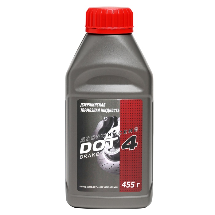 Жидкость тормозная Дзержинский DOT-4 455 г
